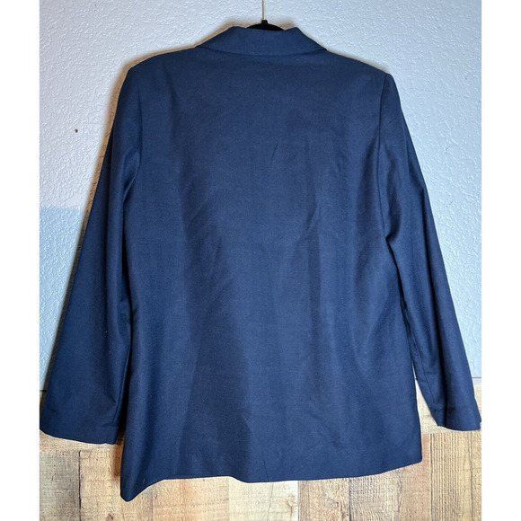 R.Q.T 2 Button Blazer Rayon Blend Womens Sz 16 Career Officecore Business Preppy - Picture 6 of 6